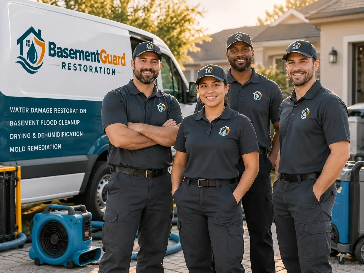 Basement Water Damage Restoration company in Honor, MI